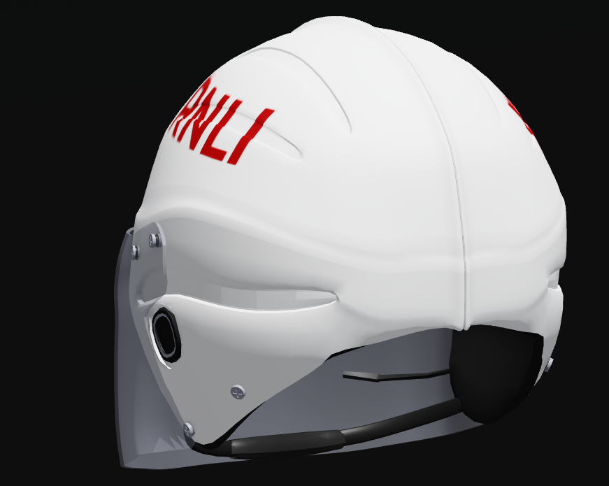 SCRIPTED – UK RNLI Helmet – Clearly Development