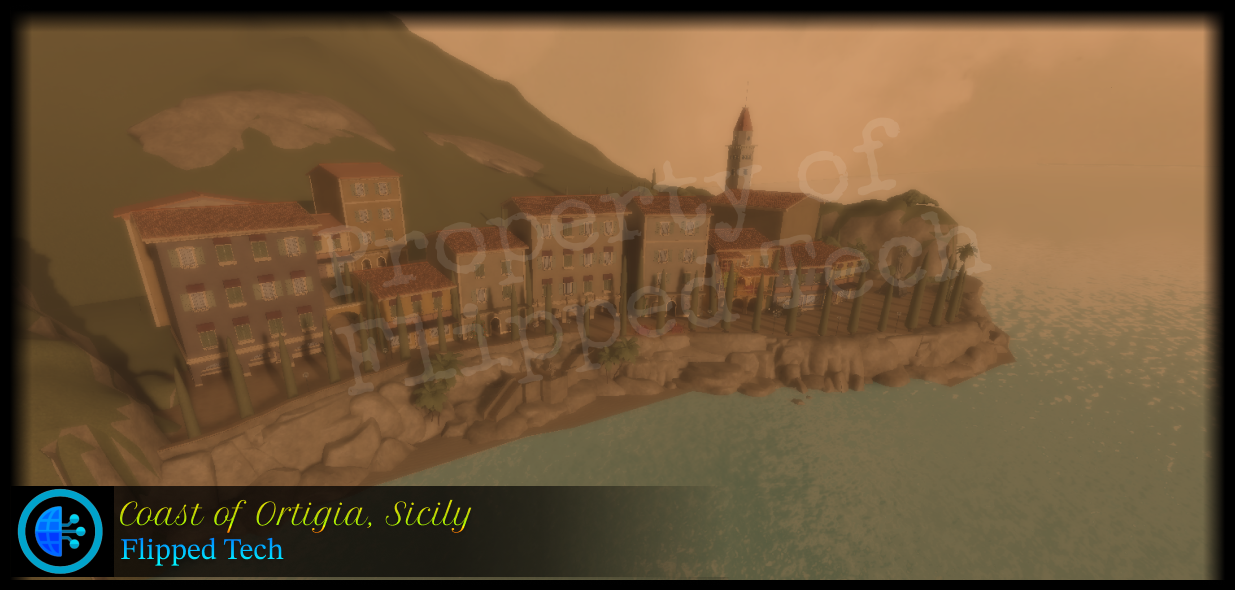 Coast of Ortigia, Sicily