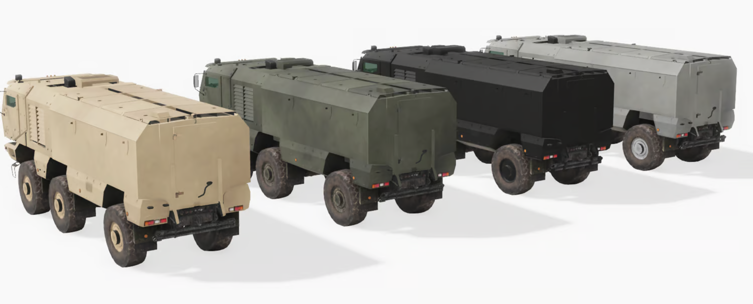 KamAZ Typhoon – Clearly Development
