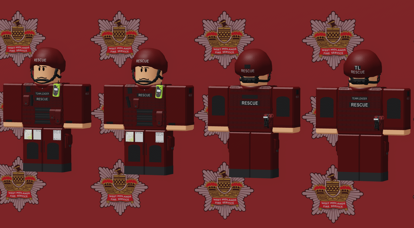 Fire Service Technical Rescue Work Suit + Ballistic Vest Clearly