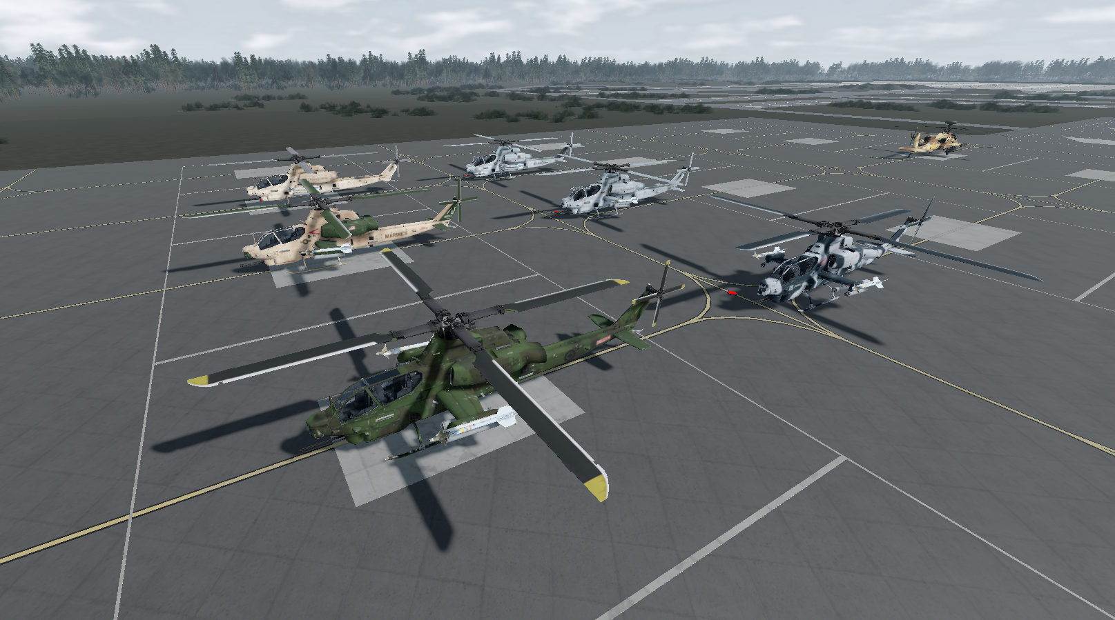 USA] Bell AH-1Z Viper V1 (USMC Gray) – Clearly Development