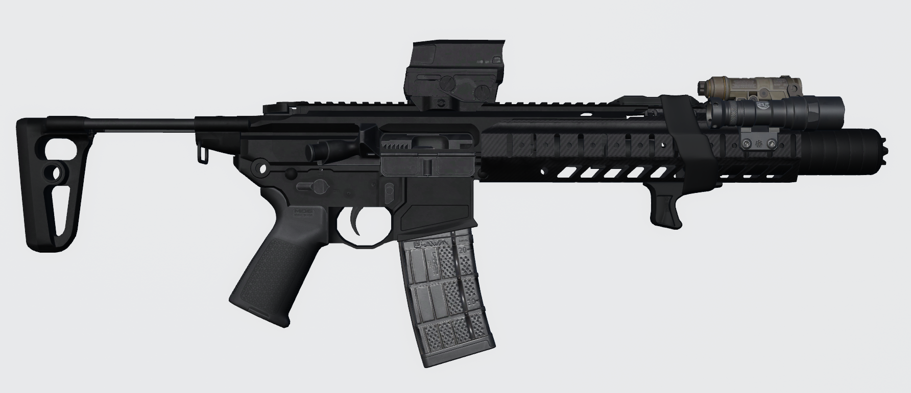 実物 SC IRREGULAR DEFENSE forward SIG MCX SIG SAUER MCX LVAW Assault Rifle – Clearly Development