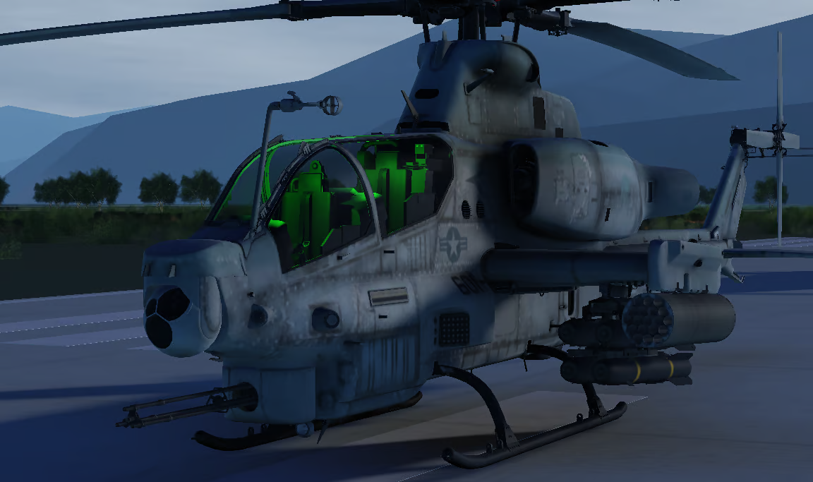 USA] Bell AH-1Z Viper V2 (USMC Gray) – Clearly Development